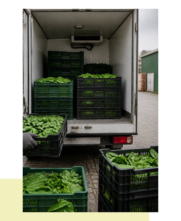 Перевозка шпината в Светлоград с сохранением свежести продукции